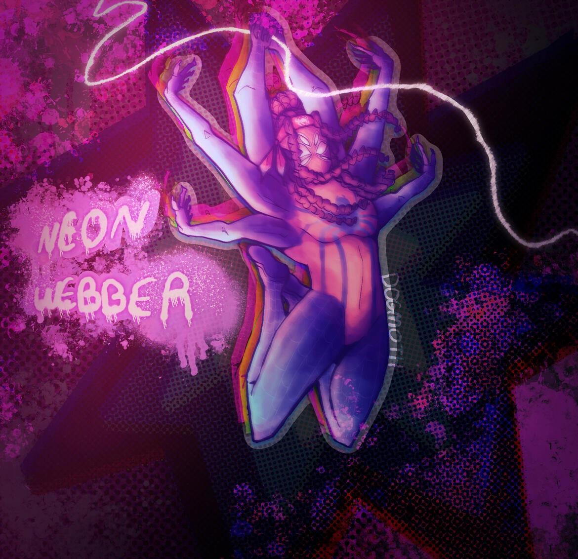 NEON-WEBBER ; MY OC